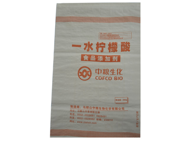 Citric acid bag